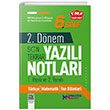 6. Snf 2. Dnem 1. ve 2. Yazl Notlar Son Tekrar Master Hocam
