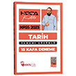 2023 KPSS 15 Kafa Deneme Tarih Tamam zml Hoca Kafas Yaynlar