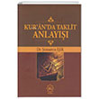 Kuranda Taklit Anlay Nuhbe Yaynevi