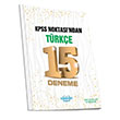 KPSS Noktasndan Trke 15 Deneme HMC Yaynlar