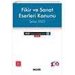 Fikir ve Sanat Eserleri Kanunu Sekin Yaynlar