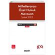 Milletleraras zel Hukuk Mevzuat Sekin Yaynlar