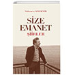 Size Emanet iirler Siyasal Kitabevi