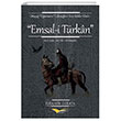 Emsal- Trkan Ortaa `Ouzname` Geleneinin Son Folklor Kitab Kitapana Yaynlar