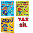 Dikkat Gelitiren Kodlama Kitabm Serisi (3-6 Ya) Yaz-Sil Kitaplar Ykselen Zeka