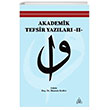 Akademik Tefsir Yazılar II Üniversite Yayınları