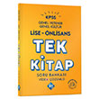 2024 KPSS Lise nLisans Genel Yetenek Genel Kltr Tek Kitap Soru Bankas KR Akademi Yaynlar