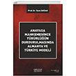 Anayasa Mahkemesince Yrrln Durdurulmasnda Almanya ve Trkiye Modeli Astana Yaynlar