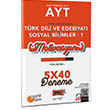 AYT Trk Dili ve Edebiyat Sosyal Bilimler-1 5x40 Deneme Yarg Yaynlar