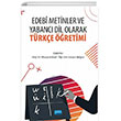 Edebi Metinler ve Yabanc Dil Olarak Trke retimi Nobel Akademik Yaynclk