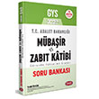 2023 GYS Adalet Bakanl Mbair ve Zabt Katibi Soru Bankas Data Yaynlar