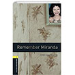 OBWL Level 1 Remember Miranda Audio Pack Oxford University Press