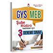 2023 GYS Milli Eitim Bakanl ube Mdr Kadrolar in GYS 3 Deneme Snav Kariyer Meslek
