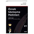 rnek Szleme Metinleri 2650 Adet Seilmi rnek Szleme Metni Sekin Yaynclk