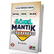 KPSS DGS ALES Szel Mantk Soru Bankas zml TKM Akademi
