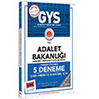 2023 Adalet Bakanl ube Mdr Kadrosu in 5 Deneme Yarg Yaynlar