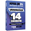 2024 KPSS Ortaretim n Lisans Genel Kltr Vatandalk Tamam zml 14 Deneme Yediiklim Yaynlar