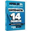 2024 KPSS Ortaretim n Lisans Genel Yetenek Matematik 14 Deneme Tamam zml Yediiklim Yaynlar