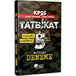 KPSS Genel Yetenek Genel Kltr Tatbikat Tamam zml 5`li Modler Deneme Eit Akademi