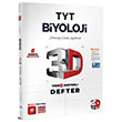 2025 TYT Biyoloji Video Destekli Defter 3D Yaynlar