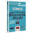 2024 KPSS Lise n Lisans Trke km Sorular Konularna Gre zml Yarg Yaynlar