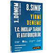 8. Snf LGS 1. Dnem 20 T.C. nklap Tarihi ve Atatrklk Deneme Startfen Yaynclk