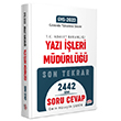 2023 Adalet Yazı İşleri Müdürlüğü GYS Soru Cevap Editör Yayınları
