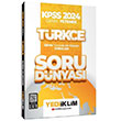2024 KPSS Trke Soru Dnyas Soru Bankas zml Yediiklim Yaynlar
