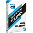 2024 KPSS Genel Yetenek Genel Kltr Lise ve nlisans Konu Anlatml Editr Yaynevi