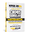 2024 KPSS Ortaöğretim-Önlisans  Matematik Konularına Göre Çıkmış Sorular Yediiklim Yayınları