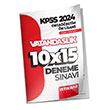 2024 KPSS Ortaretim-n Lisans Genel Kltr Vatandalk 10x15 Deneme Snav stikrar Akademi