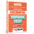 2024 KPSS Lise Ortaretim n Lisans Corafya Yaprak Test ek Kopart Yediiklim Yaynlar