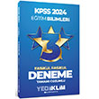 2024 KPSS Eitim Bilimleri Tamam zml 3 Yldz Fasikl Deneme Yediiklim Yaynlar