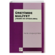 retimde Maliyet Gazi Kitabevi