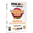 2024 KPSS Eitim Bilimleri lme ve Deerlendirme ek Kopart Yaprak Test Yediiklim Yaynlar