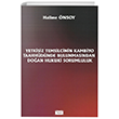 Yetkisiz Temsilcinin Kambiyo Taahhdnde Bulunmasndan Doan Hukuki Sorumluluk Turhan Kitabevi