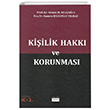 Kiilik Hakk ve Korunmas Turhan Kitabevi