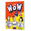Wow 4 English Practice Book + Workbook + Test Book Wow English
