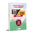 YEREL YNETMLER (TFAYE UBE MDR) 8. GRUP GYS DENEME-2023 MEMUR SINAV