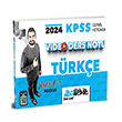 HocaWebde Yaynlar 2024 KPSS Genel Yetenek Trke Video Ders Notu