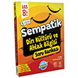 Sempatik 8. Snf Din Kltr ve Ahlak Bilgisi Soru Bankas nller Karmas