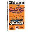2024 KPSS Eitim Bilimleri retmenler Ekibi Tamam zml Son 5 Yl km Sorular Yarg Yaynlar