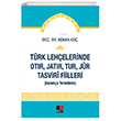 Trk Lehelerinde OTIR, JATIR, TUR, JR Tasviri Fiileri Kesit Yaynlar