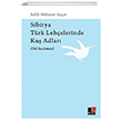 Sibirya Trk Lehelerinde Ku Adlar (Dil ncelemesi) Kesit Yaynlar