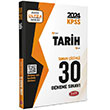 2024 KPSS Tarih 30 Deneme Snav Karekod zml Data Yaynlar