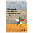 Drzilerin Orta Dou Siyasetindeki Yeri Yeditepe Akademi