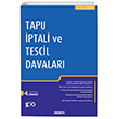 Tapu ptali ve Tescil Davalar Sekin Yaynclk