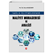Salk letmelerinde Maliyet Muhasebesi ve Analizi Ekin Yaynevi