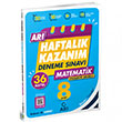 8. Snf Matematik Haftalk Kazanm Denemeleri Ar Yaynlar