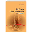 lk  asr Kelam Tartmalar ve Taberi Ankara Okulu Yaynlar